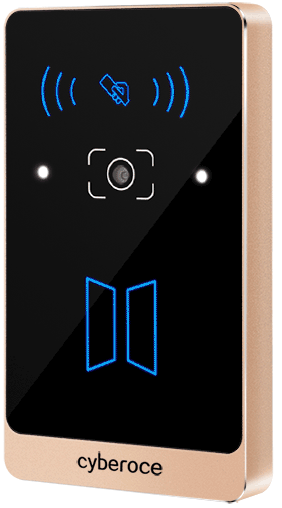 C3/C3NK Metal QR code access reader uses indicator lights of different colors to indicate the operating status.