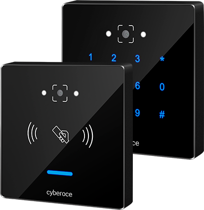 C6-C6NK 86 box QR code access control reader IPX7 waterproof Wiegand/RS485 double communication