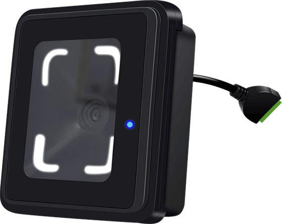 CR10/CR20 code access reader uses indicator lights of different colors to indicate the operating status.