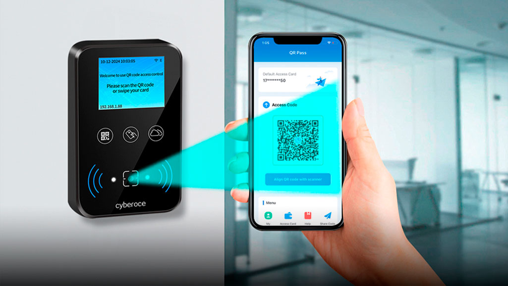 CR07EU QR recognition carousel image