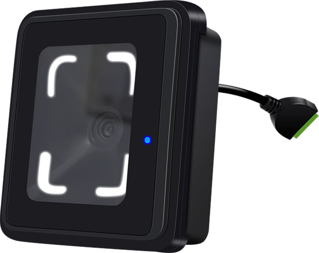 CR20 QR Code Access Control Reader IP66 waterproof Dedicated for Embedded Turnstile