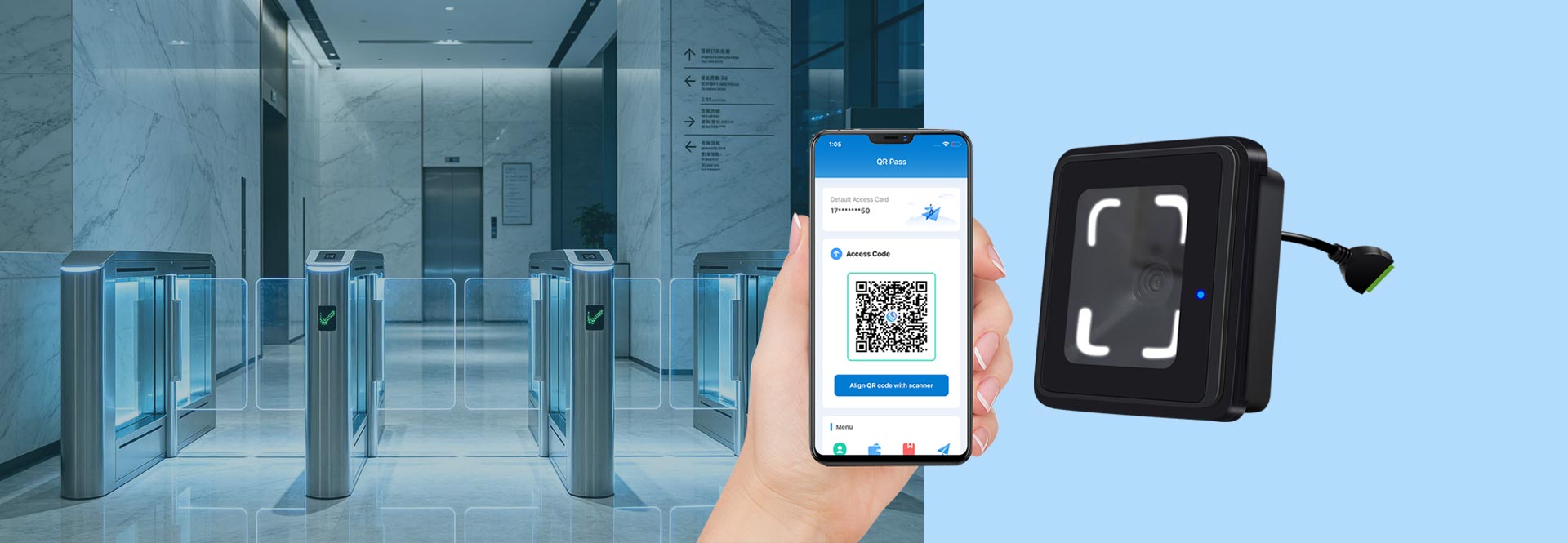 CR20 QR code access reader .support multiple identification methods of Bar code/QR code format.include CODE39/128 ,pdf417,DATA MATRIX, UPC/EAN and etc.