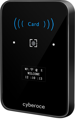 cyberoce CR02EN QR code access control terminal Main image